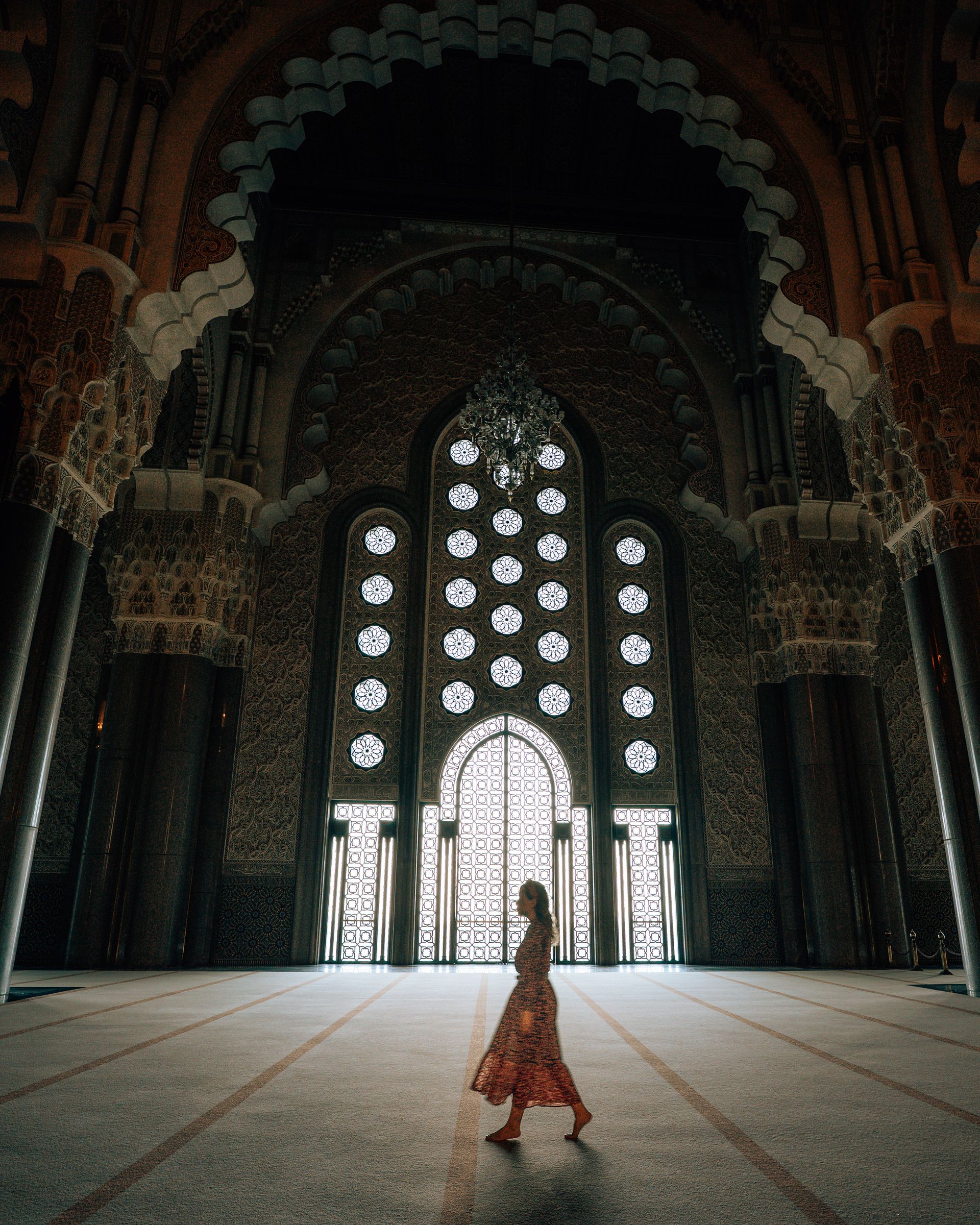 Hassan II Mosque in Casablanca, Morocco