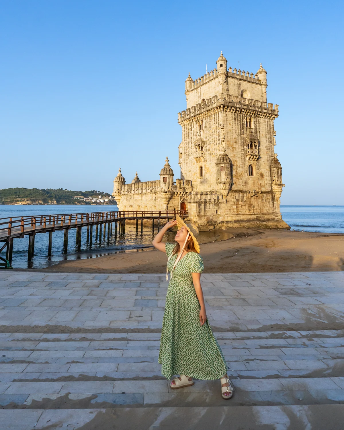 Torre de Belém in Lisbon, Portugal.