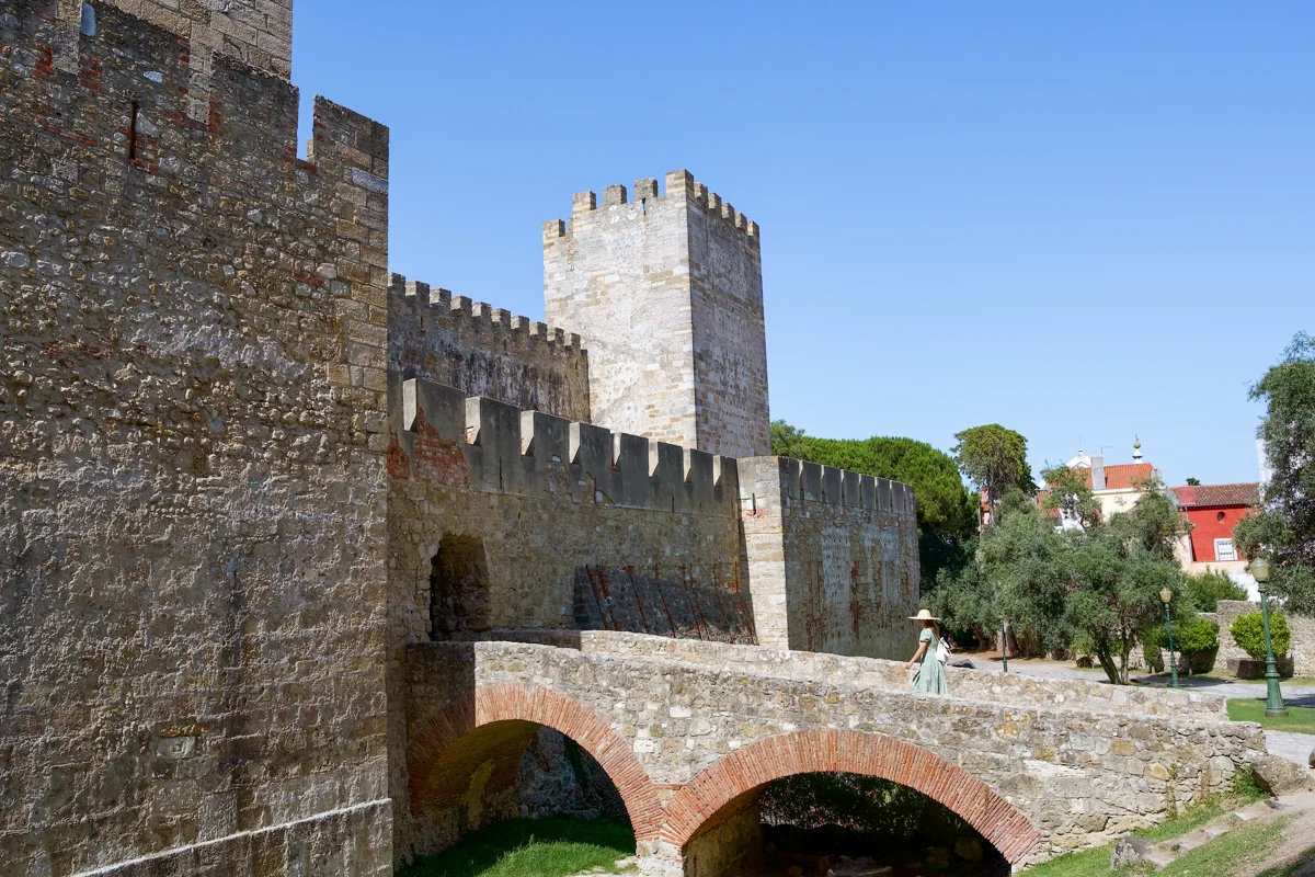 Castelo de São Jorge in Lisbon, Portugal