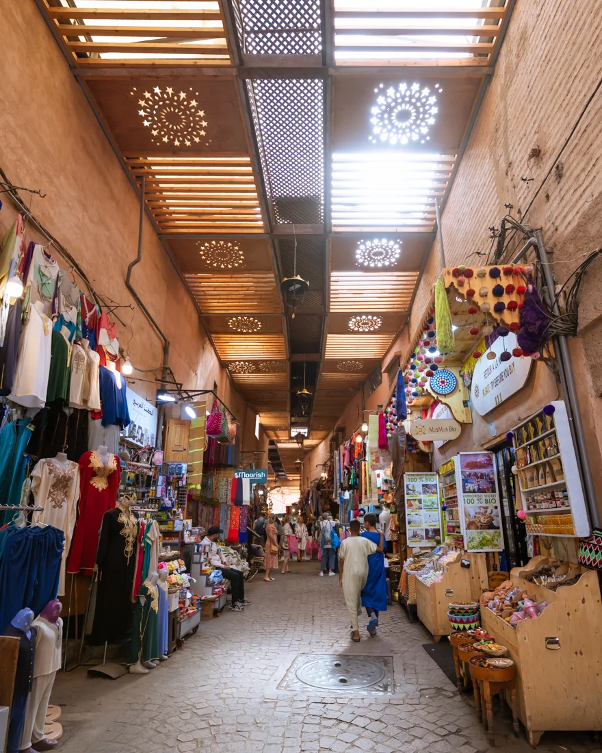 The souk of Marrakech, Morocco