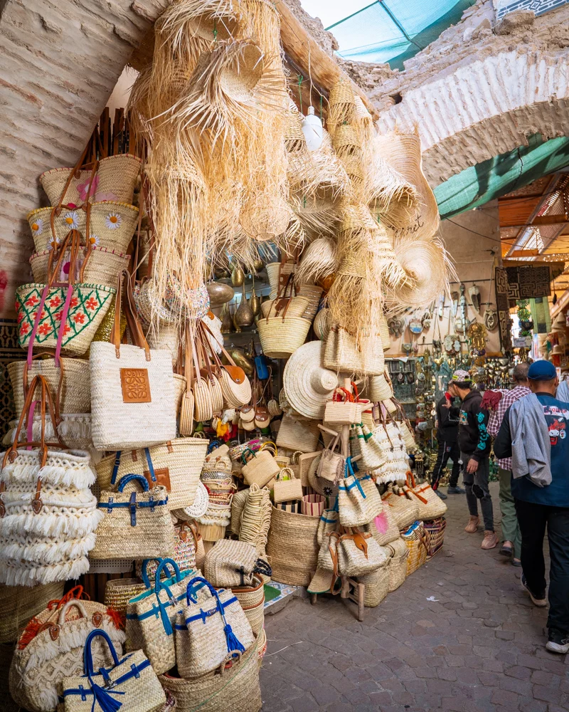 The souk of Marrakech, Morocco