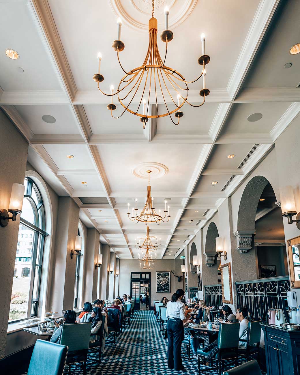 Interior of Fairview Restaurant