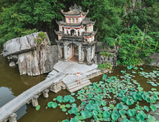 Bich Dong Pagoda in Ninh Binh, Vietnam