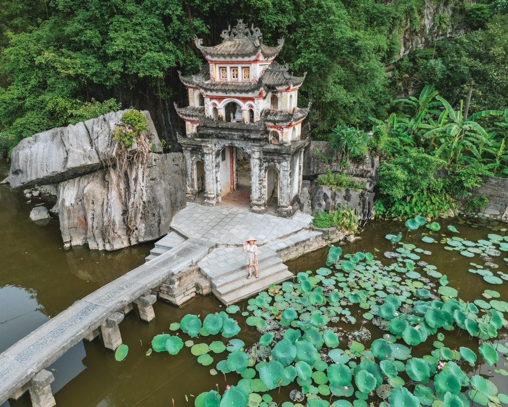 Bich Dong Pagoda in Ninh Binh, Vietnam