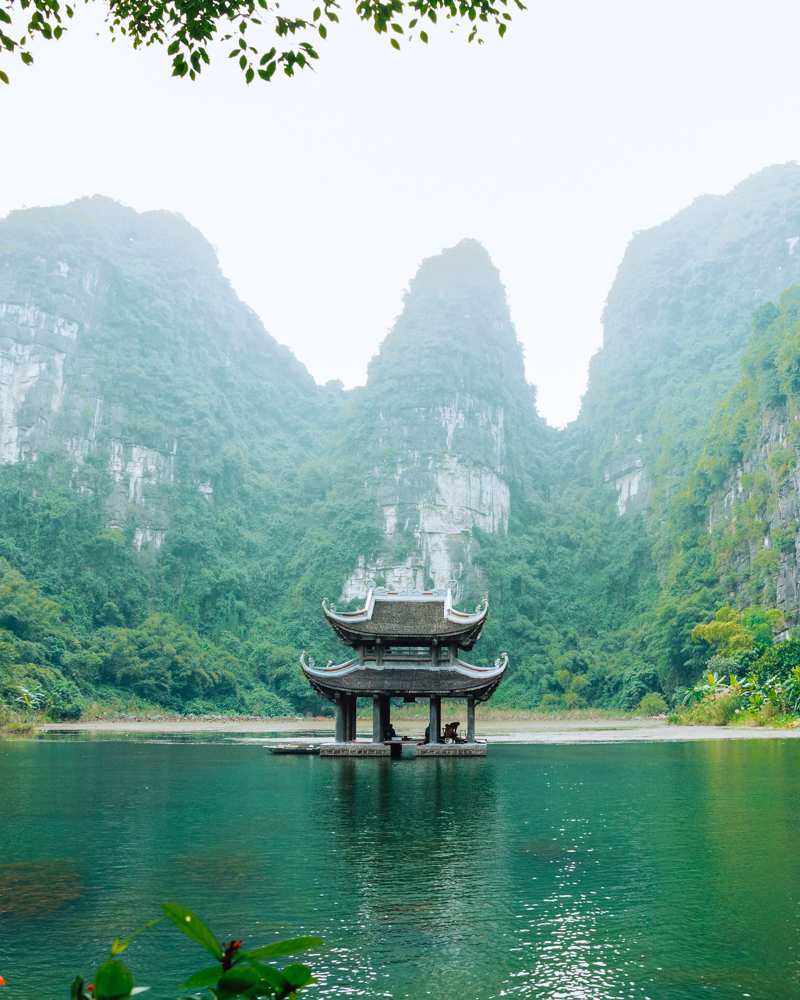 Trang An Grottoes in Ninh Binh, Vietnam